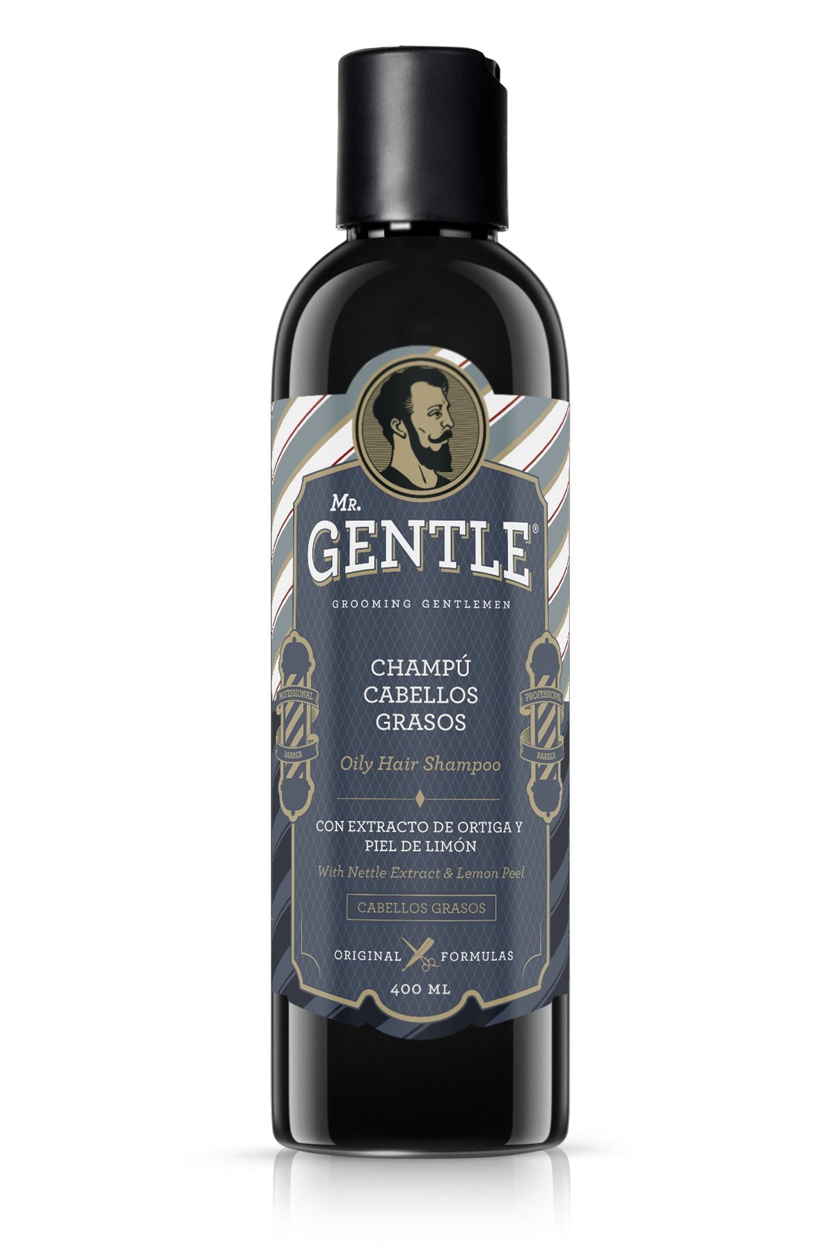 Mr. Gentle Shampoo para Cabello graso 400Ml