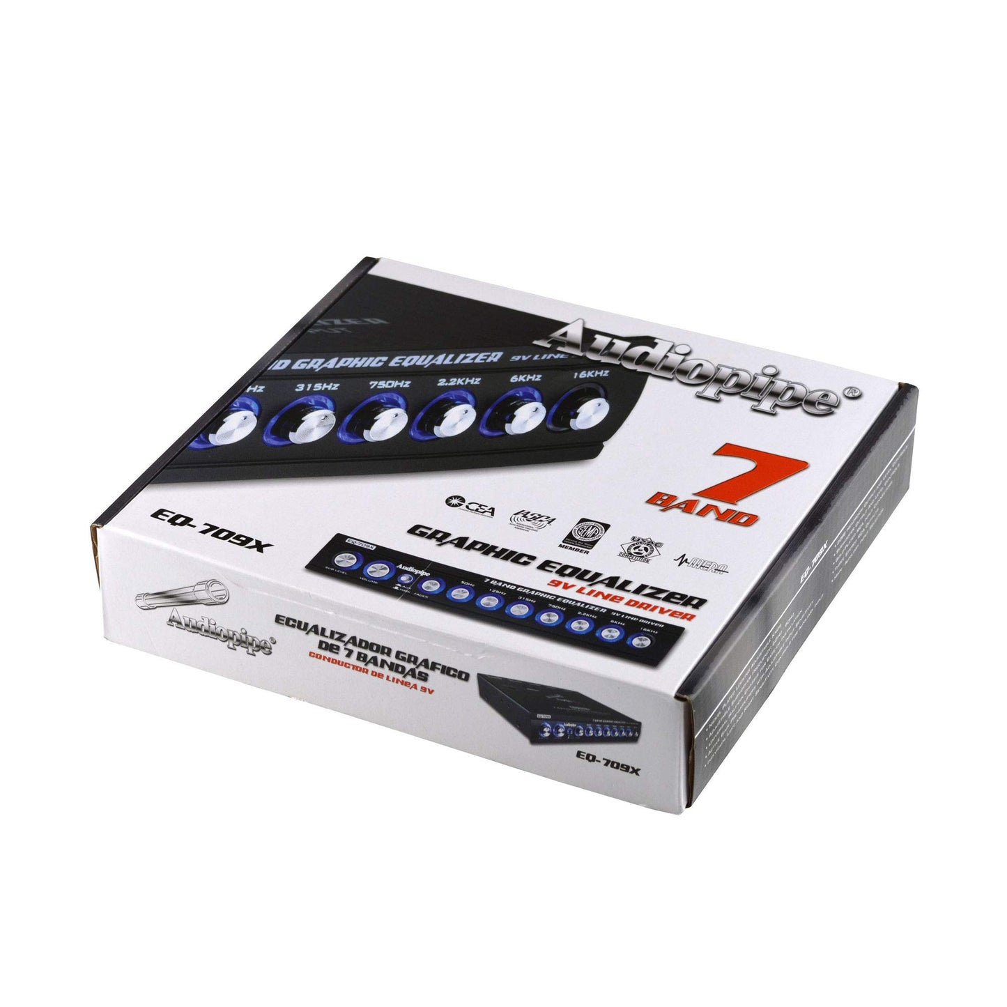 Audiopipe EQ-709X 7-Band Graphic In-Dash Equaliser