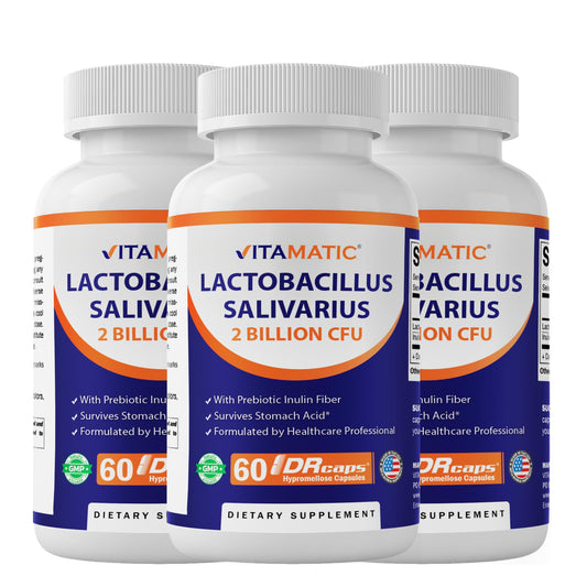 Suplemento Vitamatic Lactobacillus Salivarius 2 Mil Millones