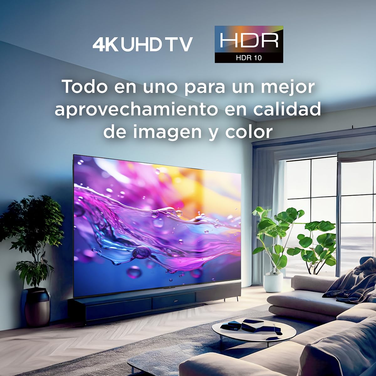 TCL Smart TV Pantalla 65" 65S451G Google TV 4K UHD Ultra HD | HDR 10 | 270 NITS 60 Hz | Dolby Audio Digital + | Compatible con Alexa