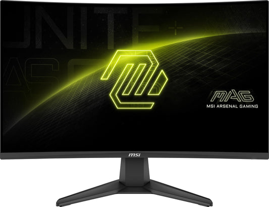 MSI mag 276CF E20 27-Inch 1920 x 1080 (FHD) Gaming Monitor, 200Hz, Adaptive-Synch, HDMI, DisplayPort, VESA Mountable, Tilt, Height Adjustable, Speaker, 0.5ms, Black