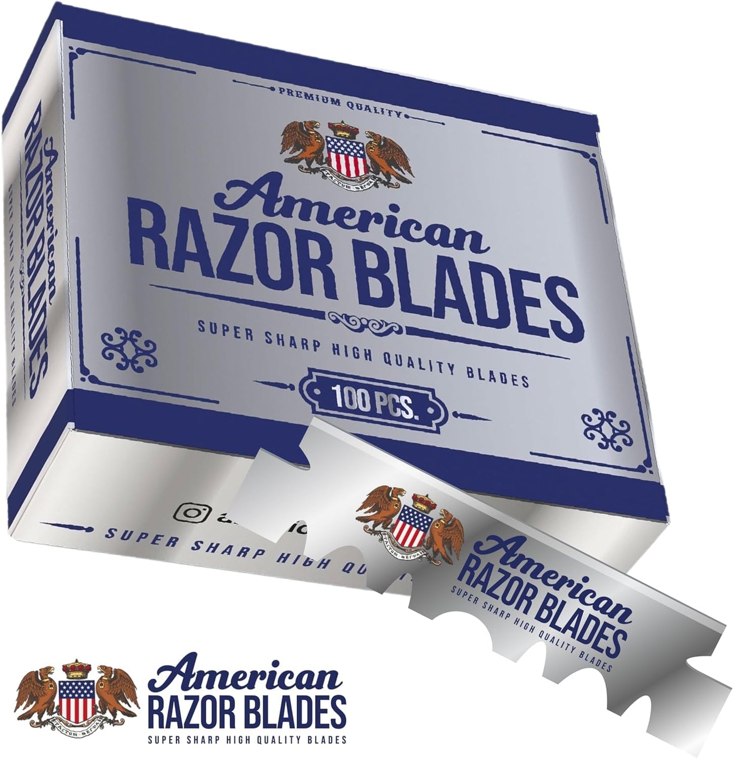 the shave factory Hojas de afeitar americanas de The Shave Factory - Hojas de afeitar de un solo filo (2)