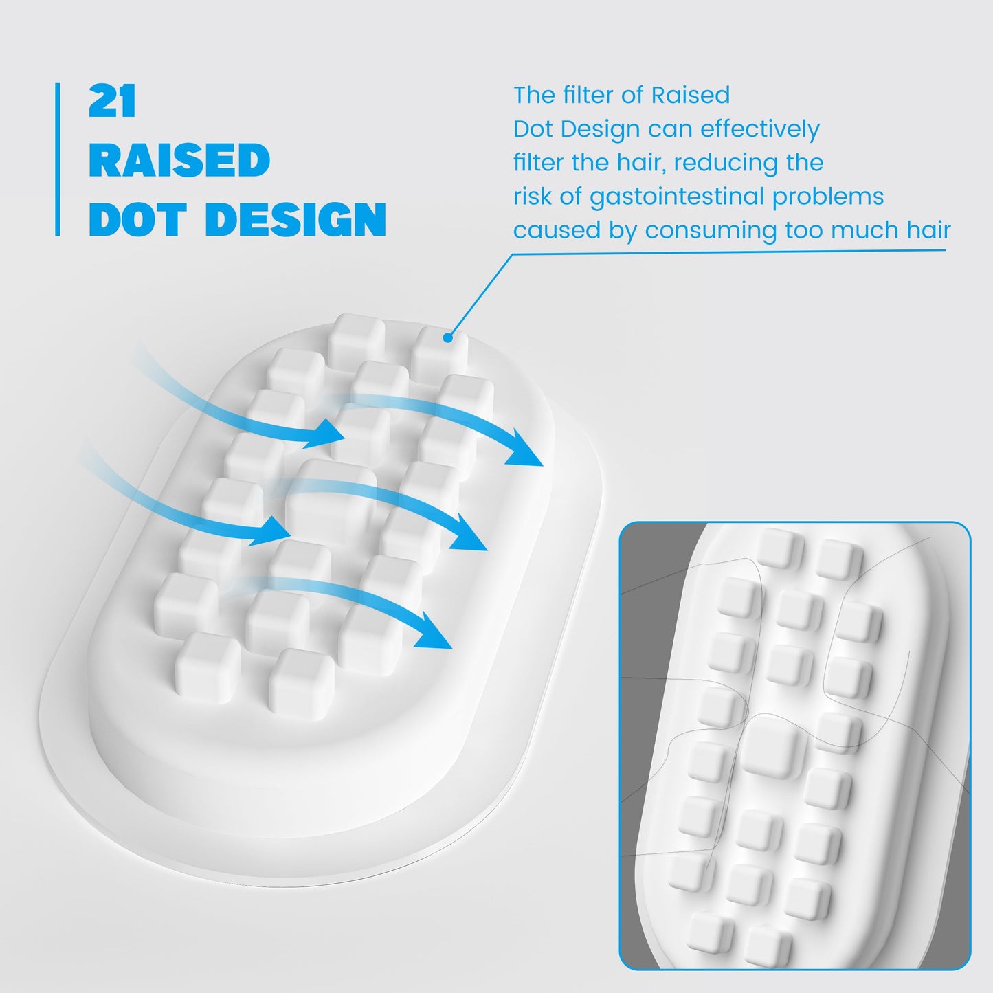 Filtros de Fuente de Agua DOOOB para Gatos 36 Filtros de Repuesto Blanca