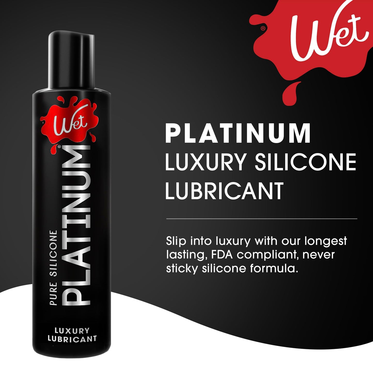 Lubricante Premium Wet Platinum 8.9 Onzas