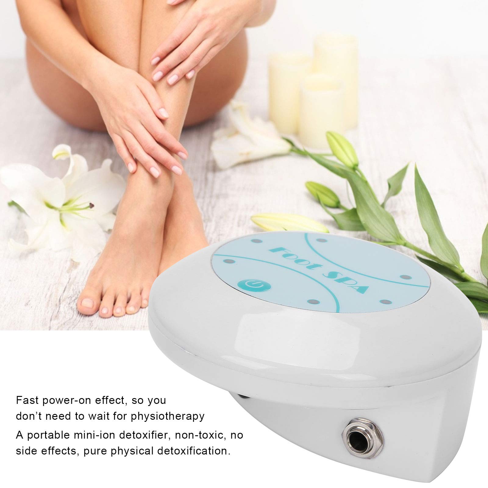 Máquina para baño de pies, spa para baño de pies, portátil, pequeño, duradero, profesional, fácil de usar, para todas las edades, spa en el hogar(#2)