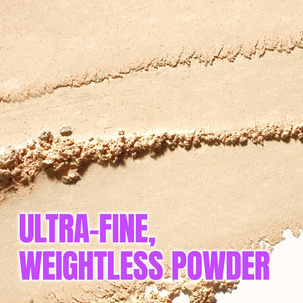 TFIT Translucent Set Finishing Powder, Polvo Suelto Ultraligero con Cobertura Natural Moderada para Tonos de Piel No.35–37, Blurring de Poros, Acabado Aterciopelado, Envase con Malla, Maquillaje Coreano, 05-7g (2.3 DEEP BEIGE)