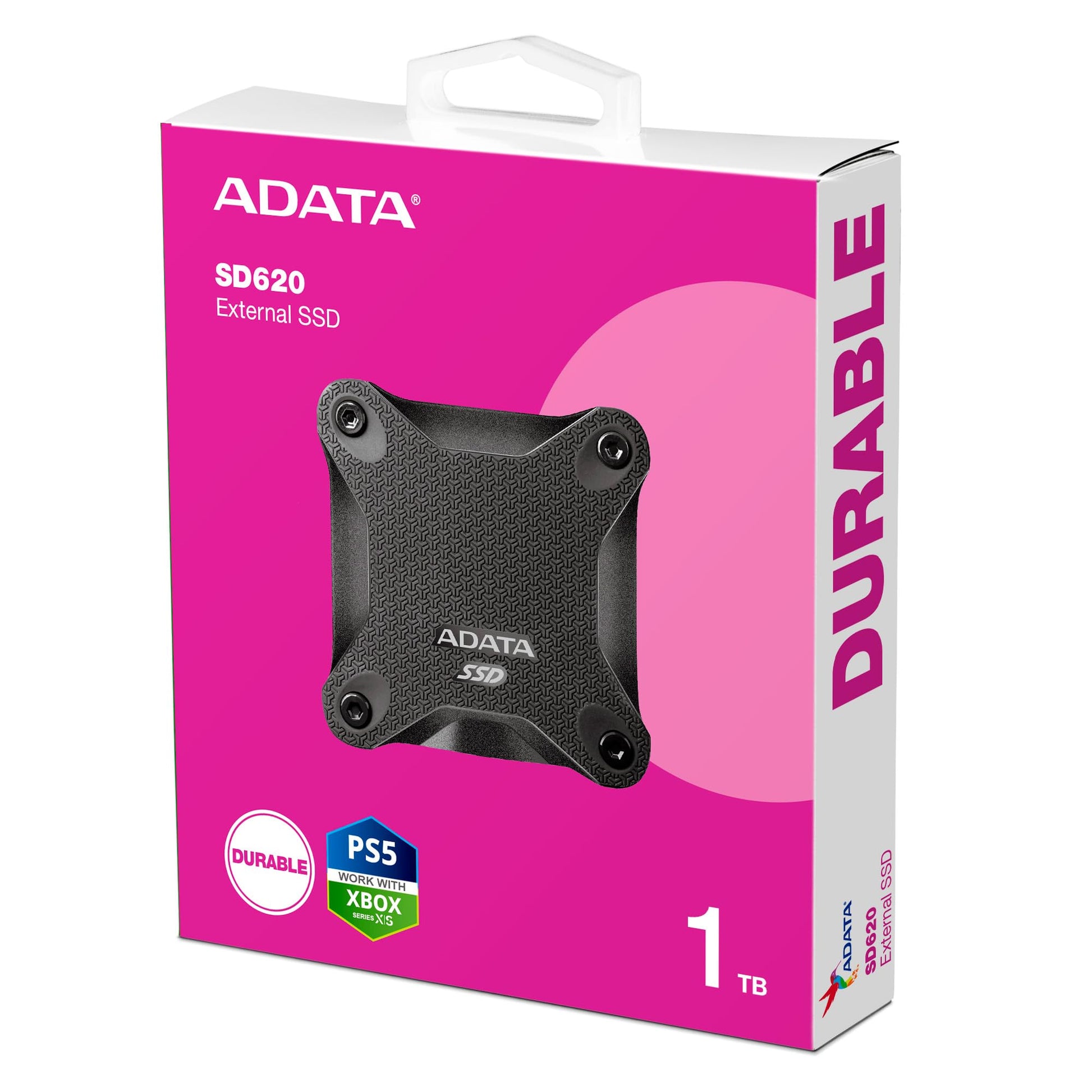 Unidad de Estado Sólido ADATA Negro SSD Externo 1TB USB 3.2 Xbox PS5