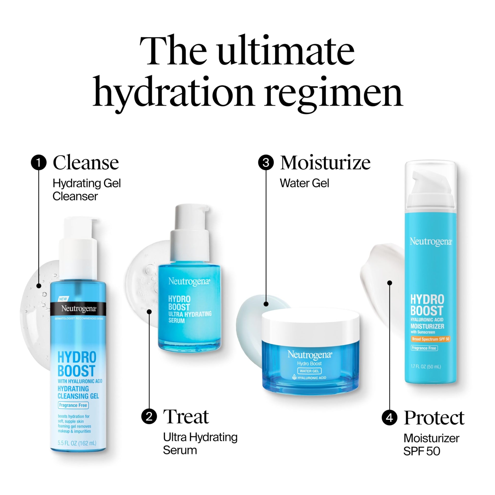 Neutrogena Hydro Boost - Hyaluronic Acid - Gel a base de Água para Piel Seca, 48g (1.7 fl. oz)