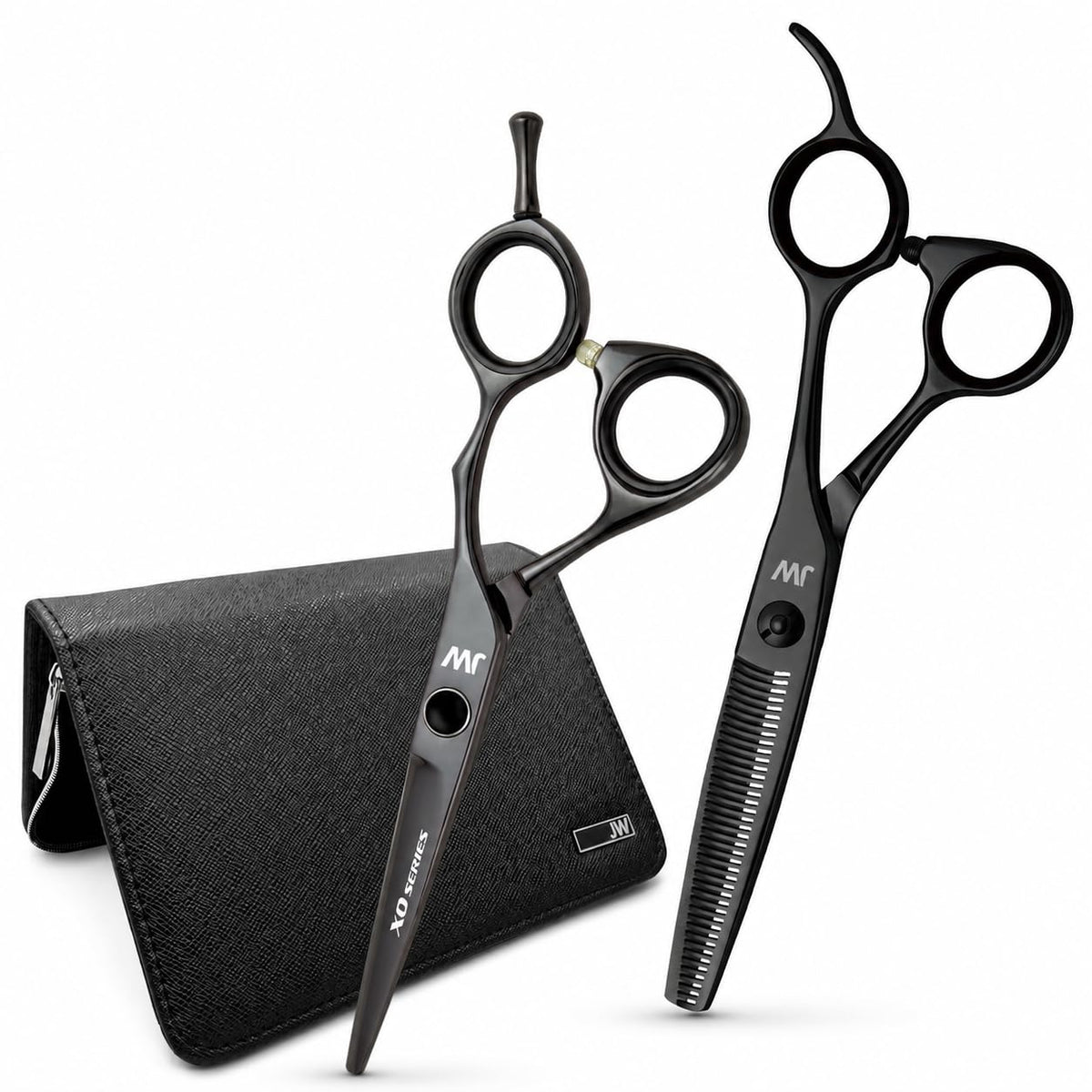 JW XO - Juego de tijeras y mezcladoras profesionales (6,0 pulgadas)