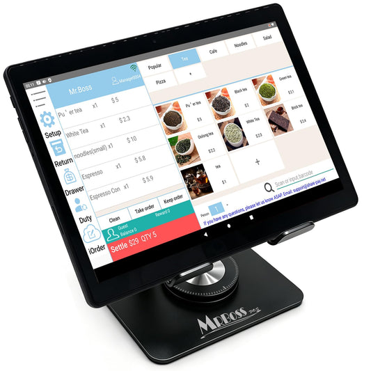 Tablet Móvil para Gestión de Inventario y Pedidos de Pequeñas Empresas