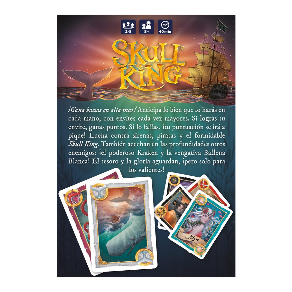 Juego de Mesa Devir Skull King en Español