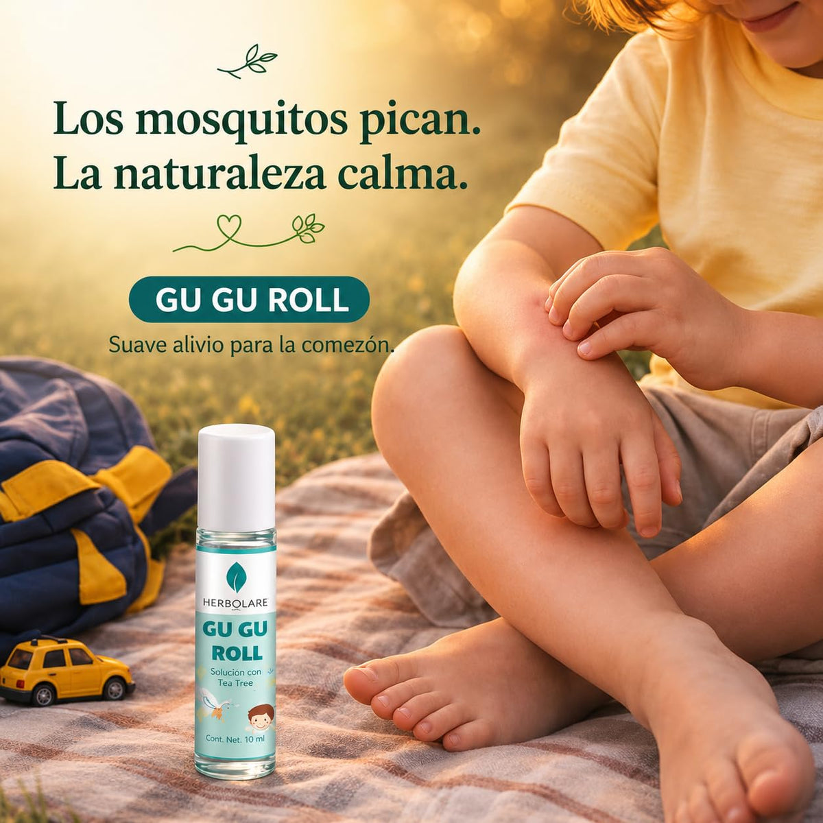 Pack Infantil Herbolare Natural Golpes y Piquetes