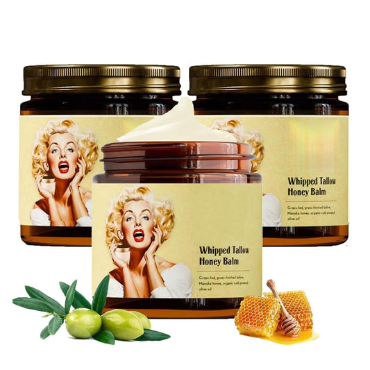 Cebo de Res Para la Cara, Crema Facial Nutritiva de Res y Miel, Evil Goods Crema Original, Crema de Cebo de Res con Balsamo de Miel, Sebo de Res Para la Cara Evil Good (3)