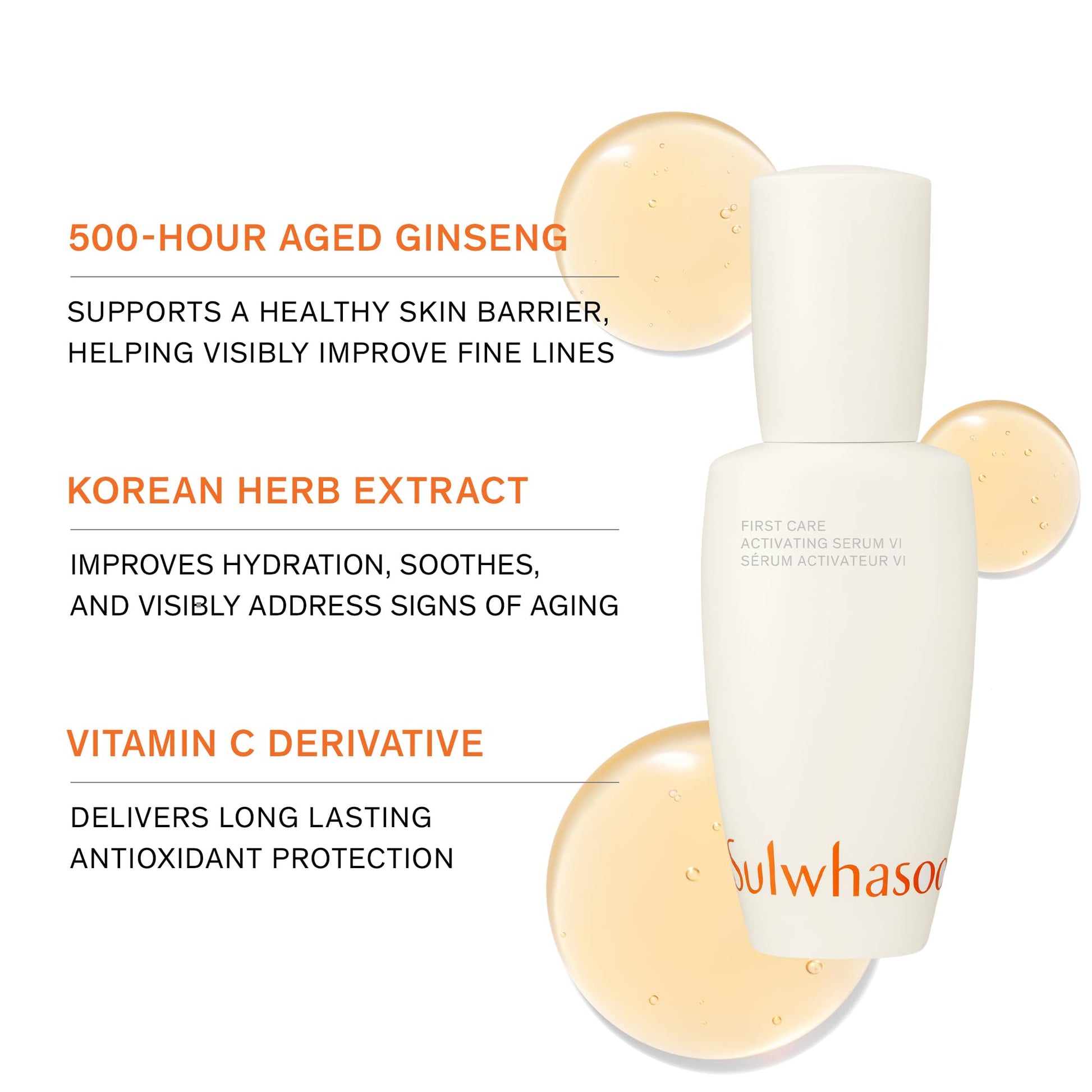 Sulwhasoo First Care Activating Serum, 3 Fluid Ounce (90 ml)
