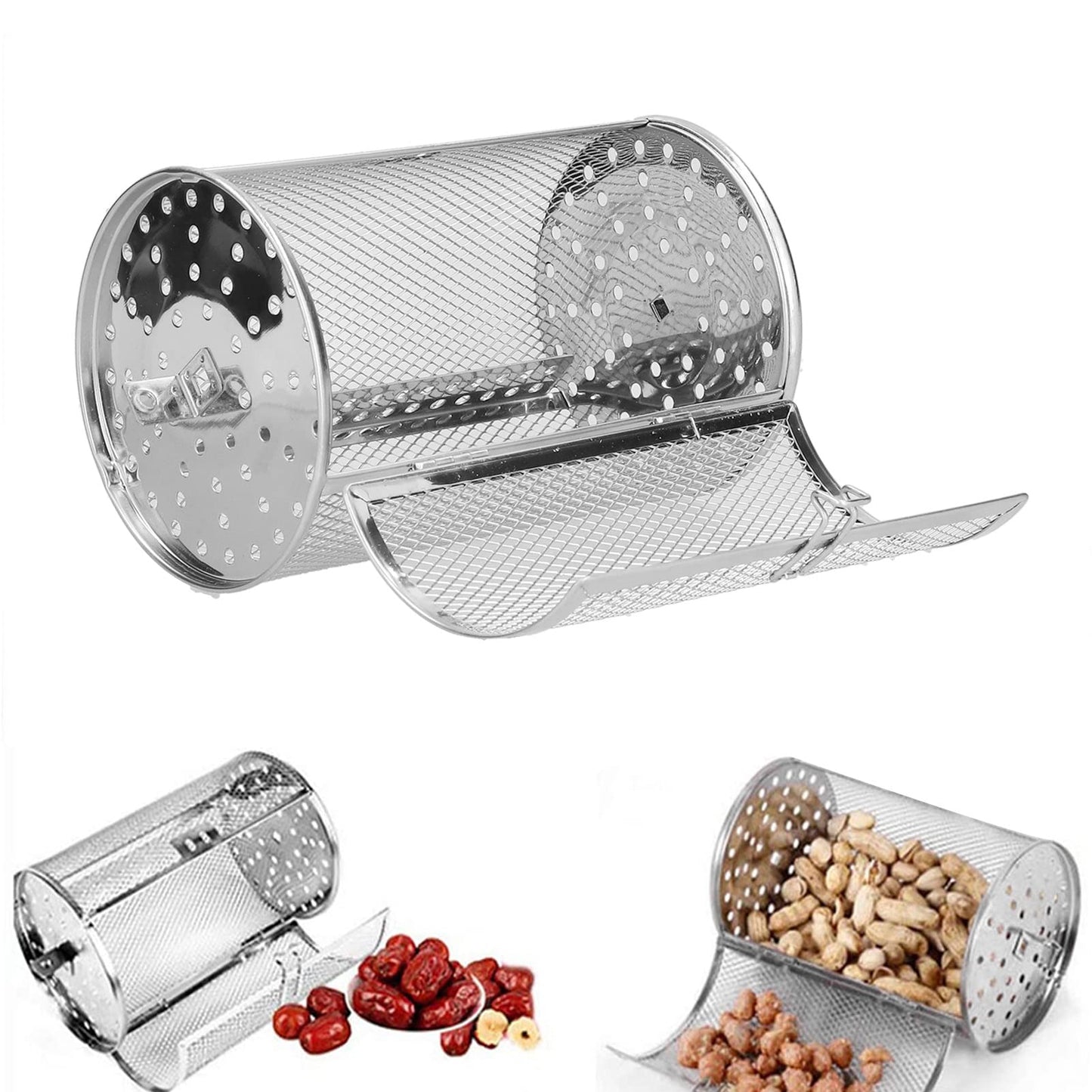 Jaula para Horno nwejron Amplia Aplicación Orificios Densos para Barbacoa y Cocina