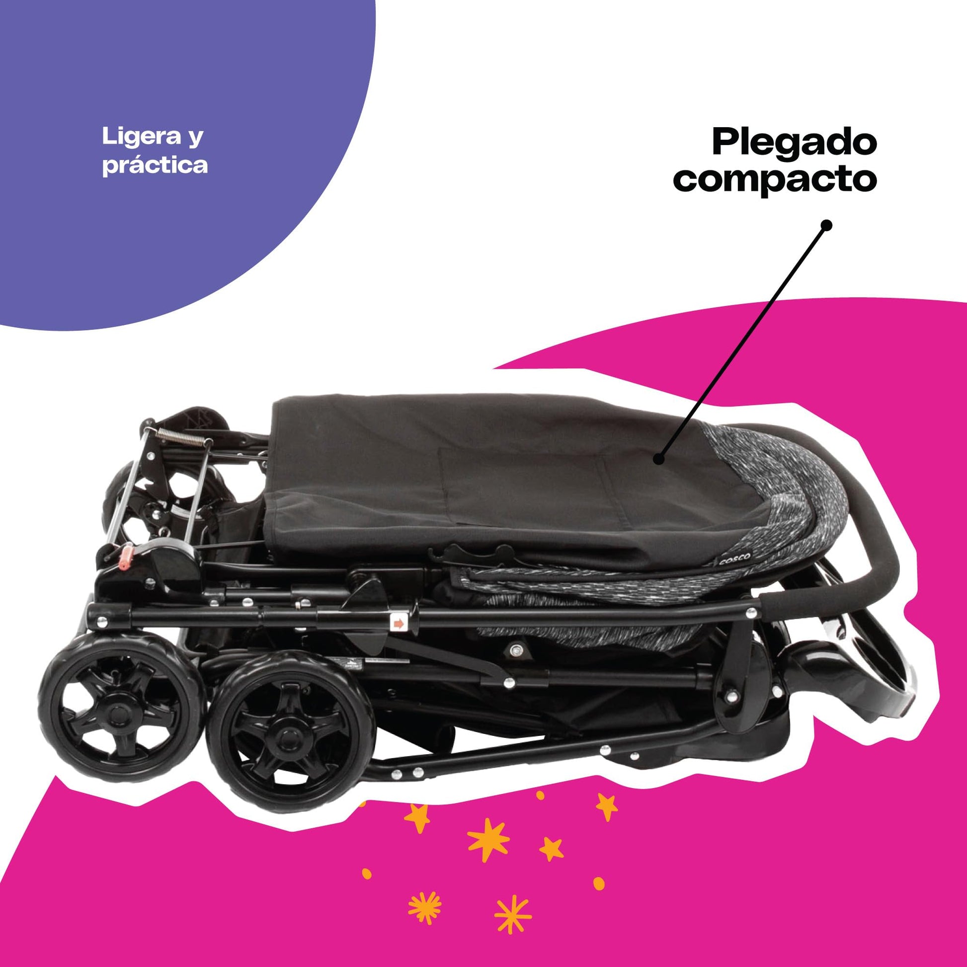 Carriola Cosco Negra Reverse