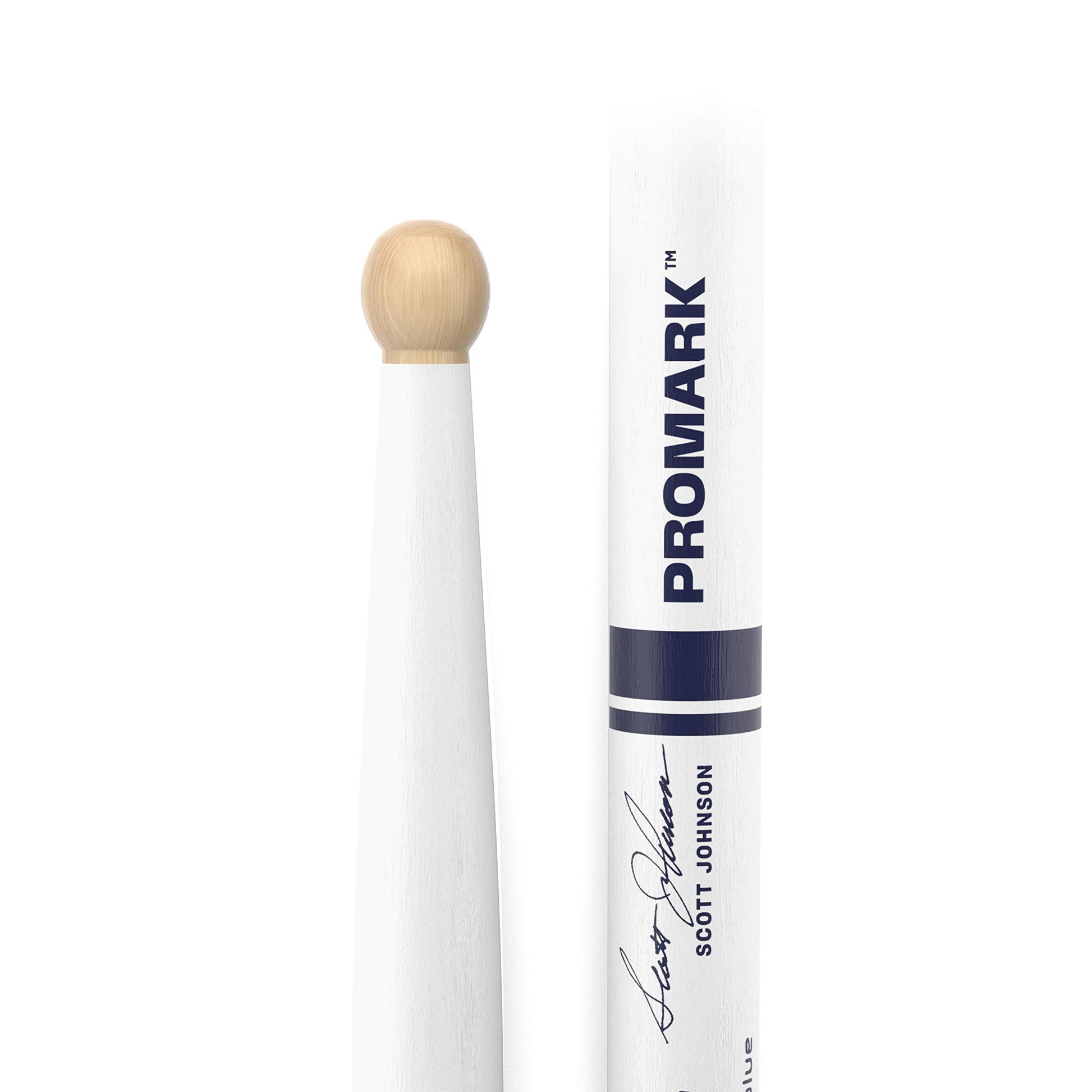ProMark | Baquetas, DC17W - Scott Johnson (Blanco)