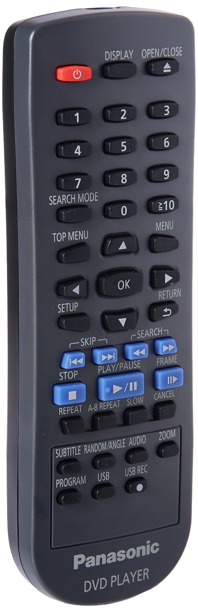 Reproductor de DVD Panasonic Negro Multirregión 1080p con HDMI y USB