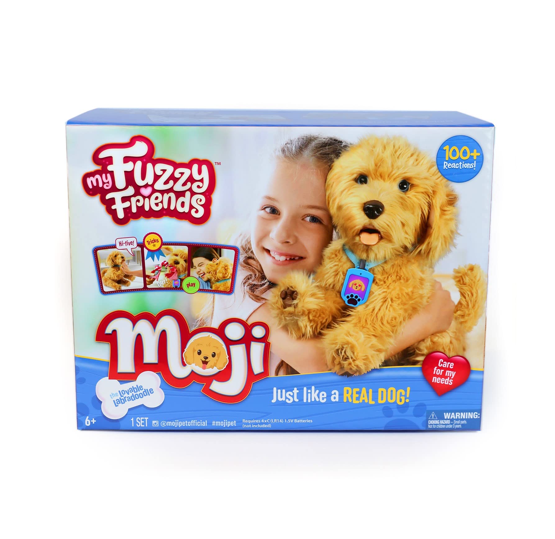 Labradoodle Interactivo My Fuzzy Friends Sky Rocket Moji – Cremas