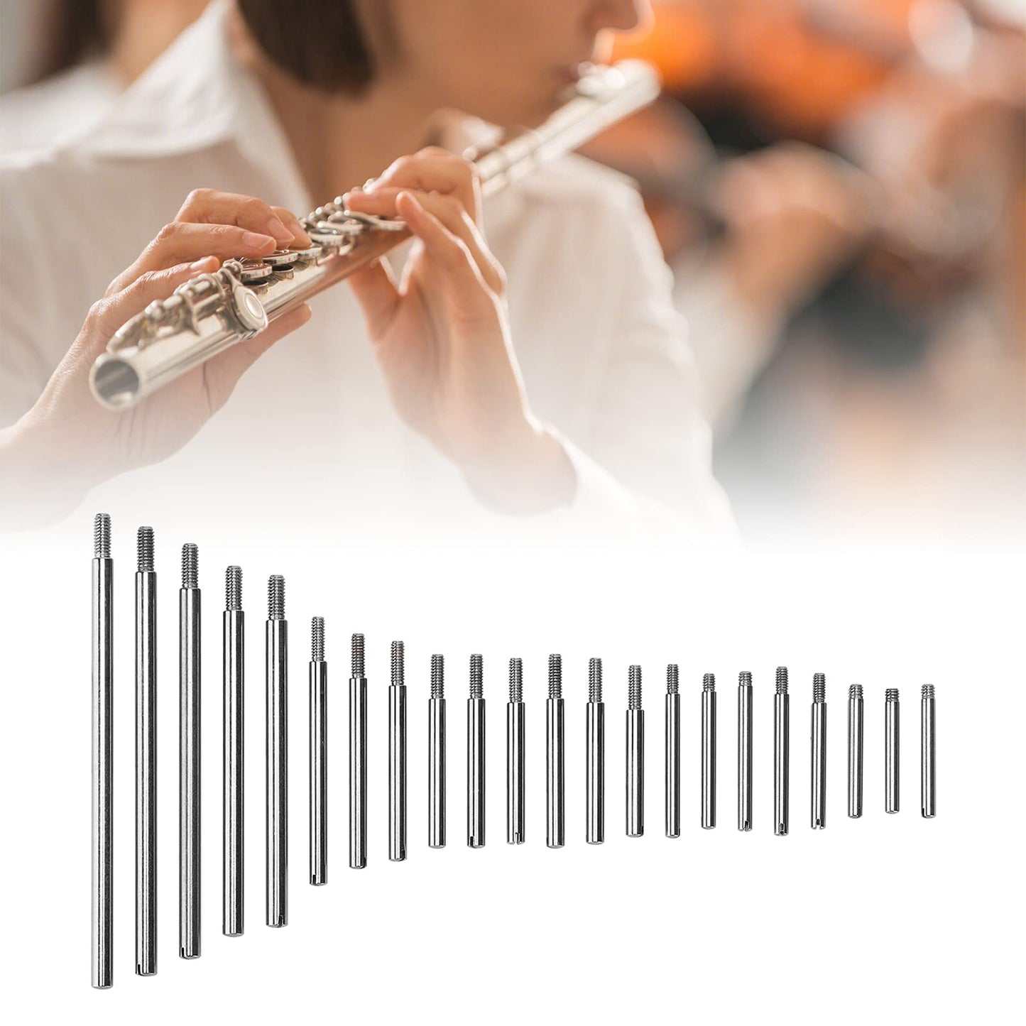 Piezas Reparación Fagot Infantil Acero Inoxidable Kit Repuesto