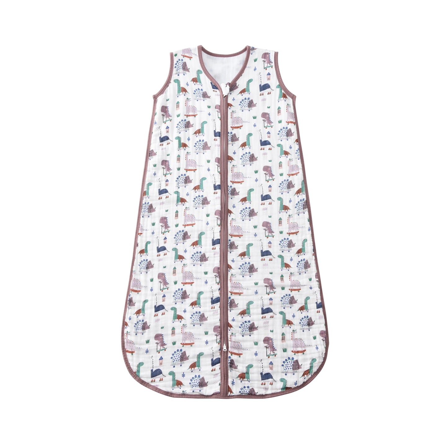 TADO MUSLIN - Saco de dormir para bebé de 2 a 4 T, manta portátil para bebé, 100% algodón orgánico, 0.5 TOG, saco de dormir para niños pequeños, cierre de 2 vías, suave, 4 capas, 2T, 3T, 4T,