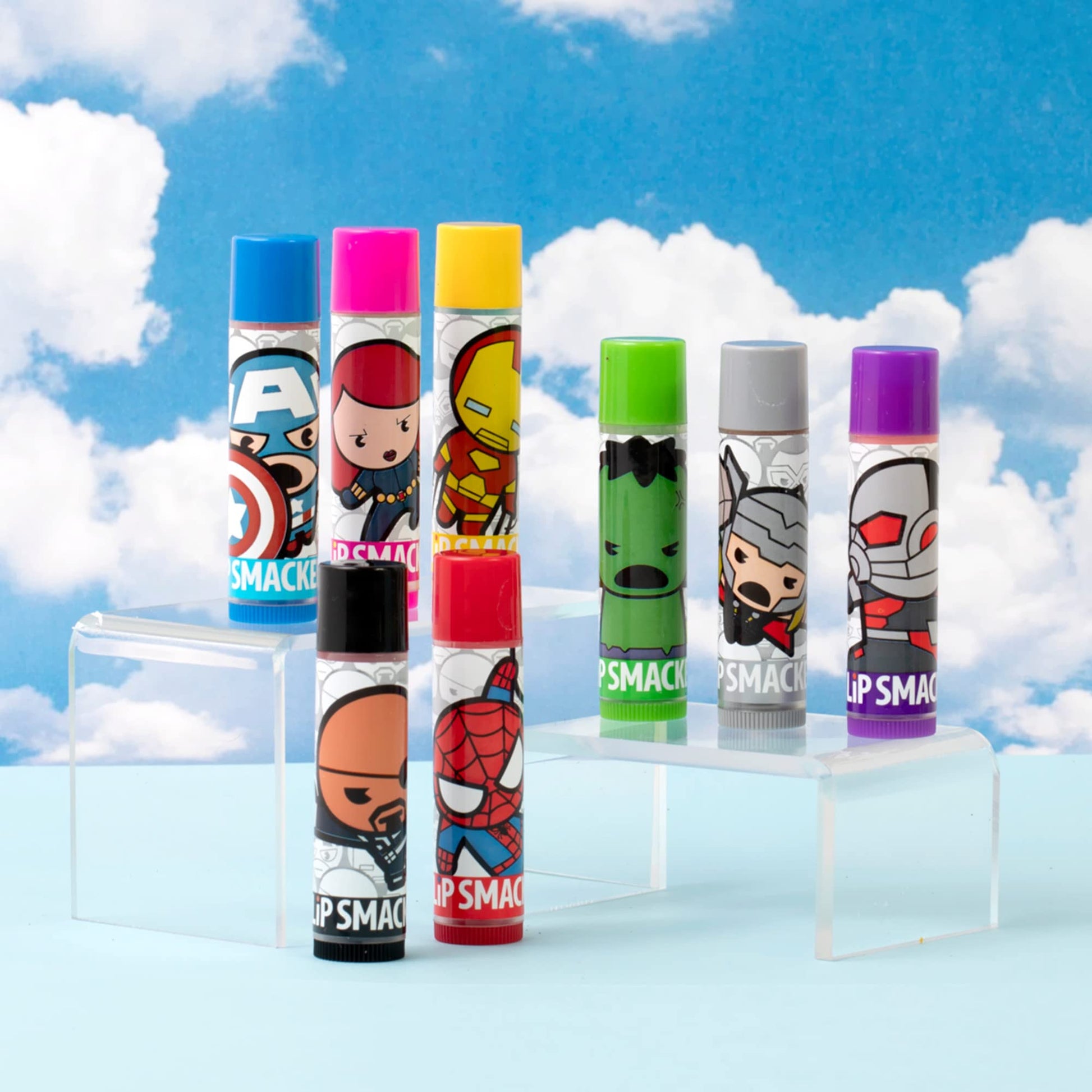 Lip Smacker Marvel Avenger Lip Balm Party Pack 8 Count