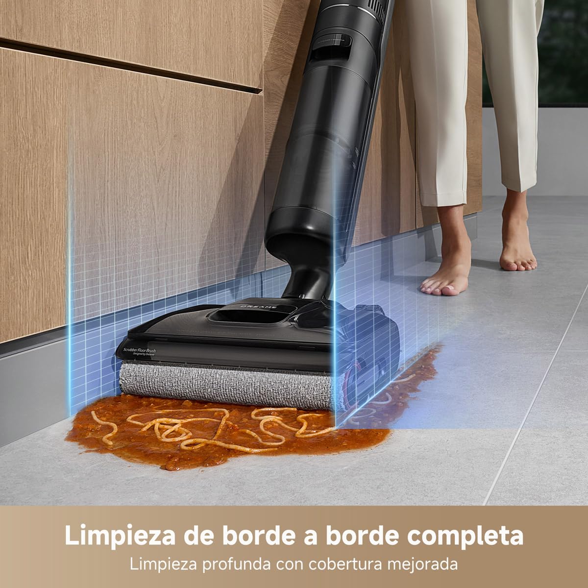 Aspiradora Húmedo Seco Dreame H12 Pro FlexReach Verde Rotación 180° y Autolimpieza