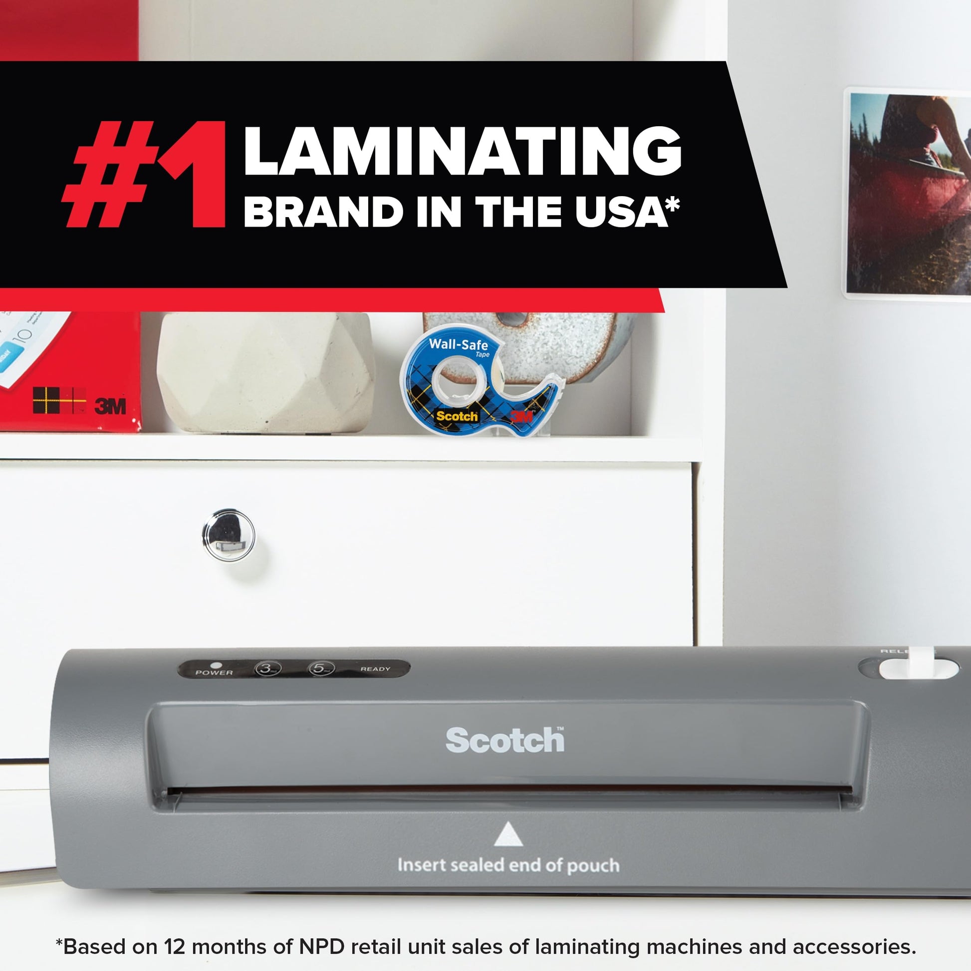 Laminadora Térmica Scotch 2 Rodillos