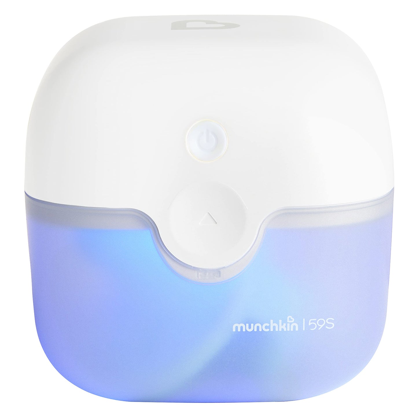 Munchkin® Esterilizador UV portátil Plus con batería recargable, mini desinfectante de luz UV elimina el 99,99% de los gérmenes en 59 segundos