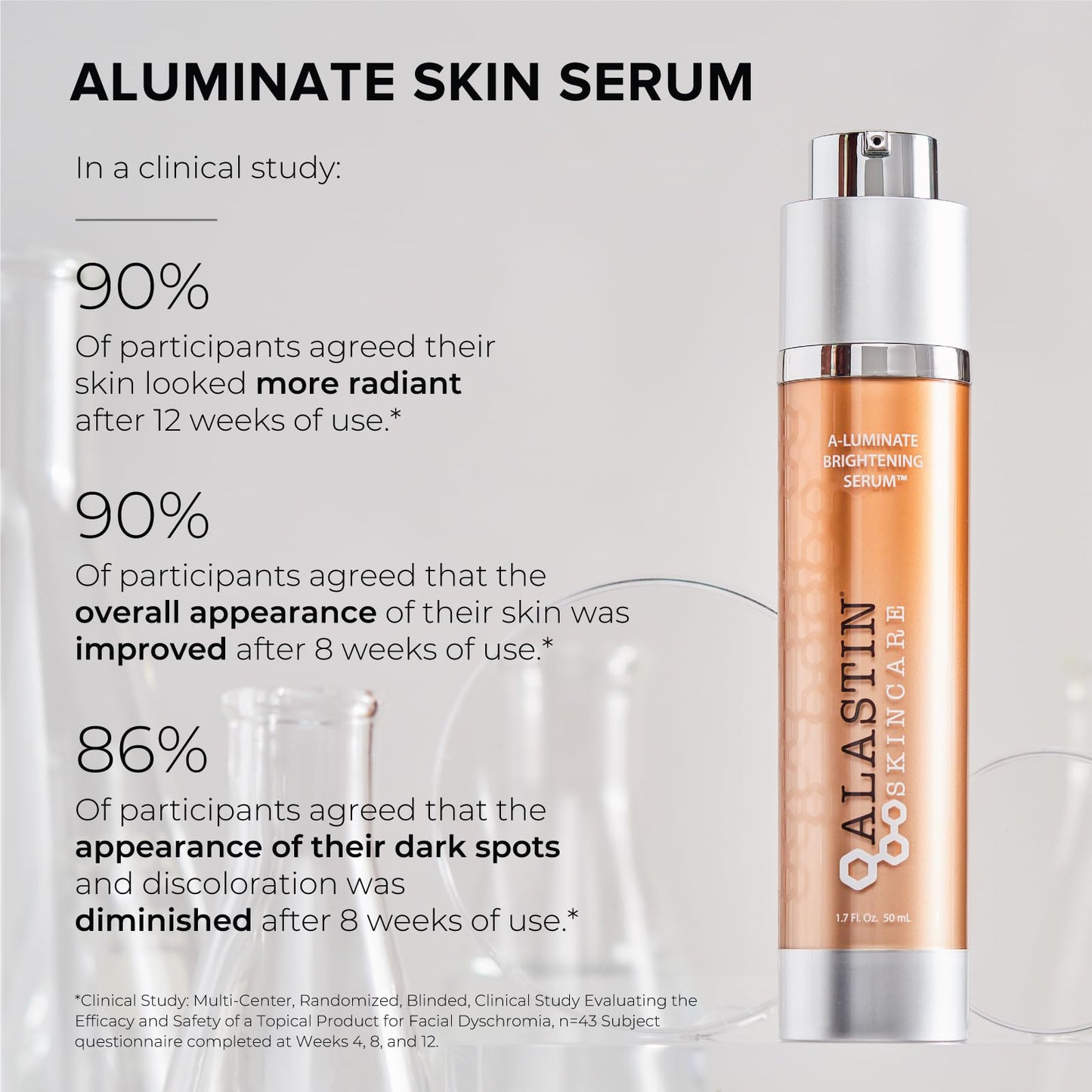 Suero Facial Antienvejecimiento para Manchas Oscuras - ALASTIN Skincare A-LUMINATE 50 mL