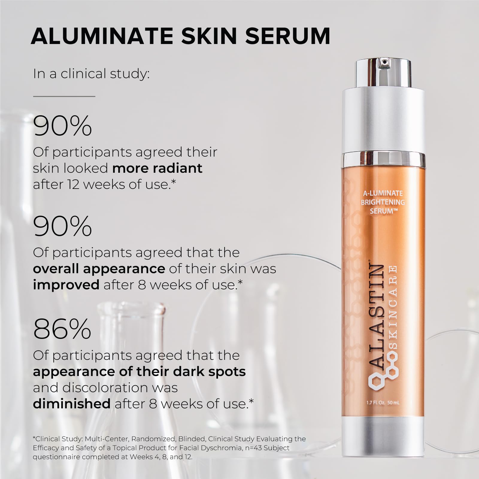 Suero Facial Antienvejecimiento para Manchas Oscuras - ALASTIN Skincare A-LUMINATE 50 mL