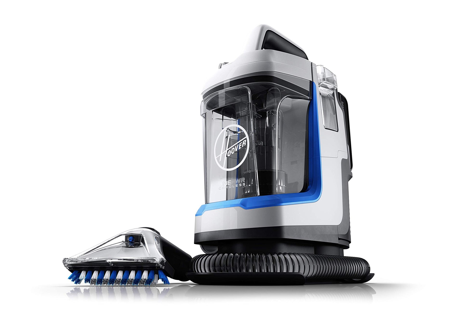 Hoover BH12001 Spotless Go - Removedor de Manchas y Manchas Funciona con Pilas, Color Azul