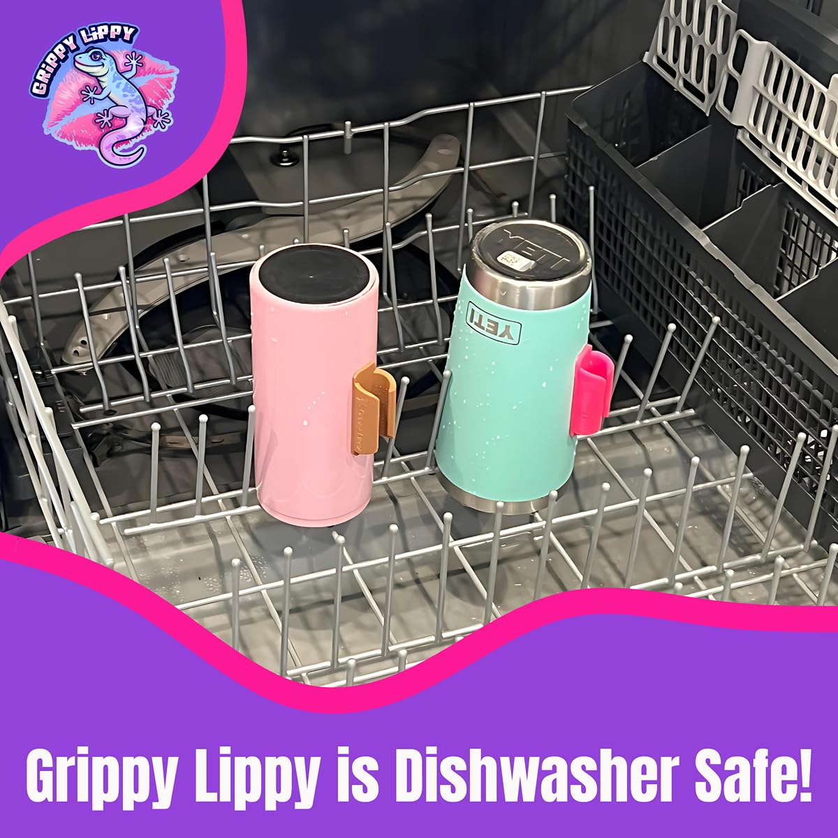 Grippy Lippy - Soporte para bálsamo labial duradero (luna/duna)