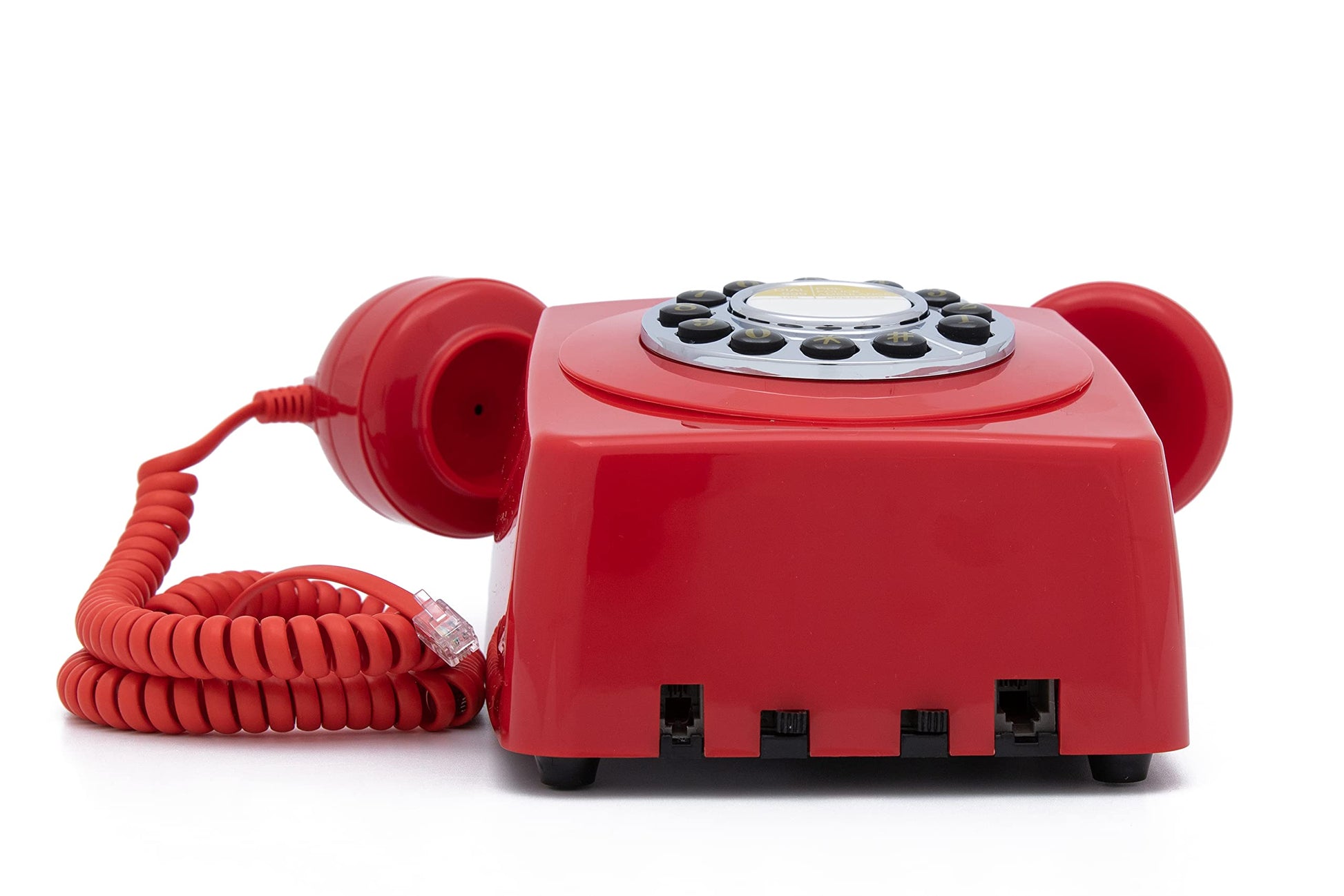 GPO 746 Retro Wall Push Button Telephone Red