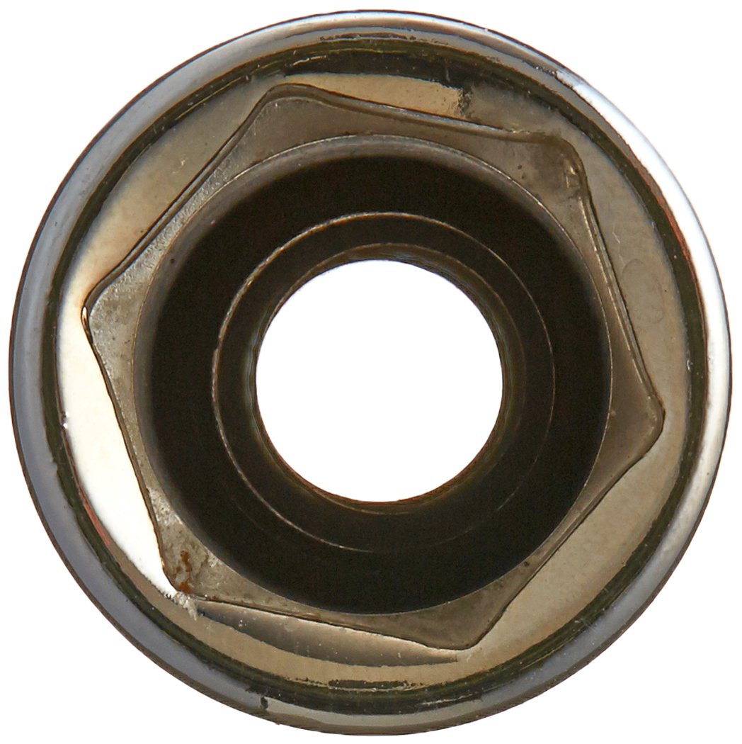 SK Tools USA 41707 Unidad de 1/4", 11 mm, 6 puntos, enchufe chapado en cromo profundo |