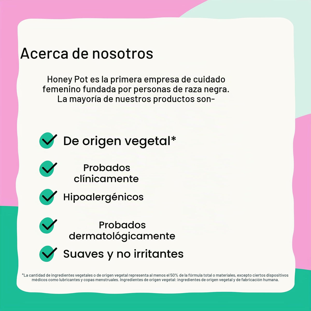 Almohadillas Orgánicas The Honey Pot Company Infusión De Hierbas Con Aceites Esenciales Efecto Refrescante Algodón Para Mujer