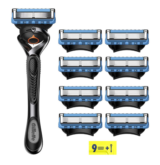 Gillette Proglide Máquina Para Afeitar Recargable + 9 Repuestos Para Afeitar