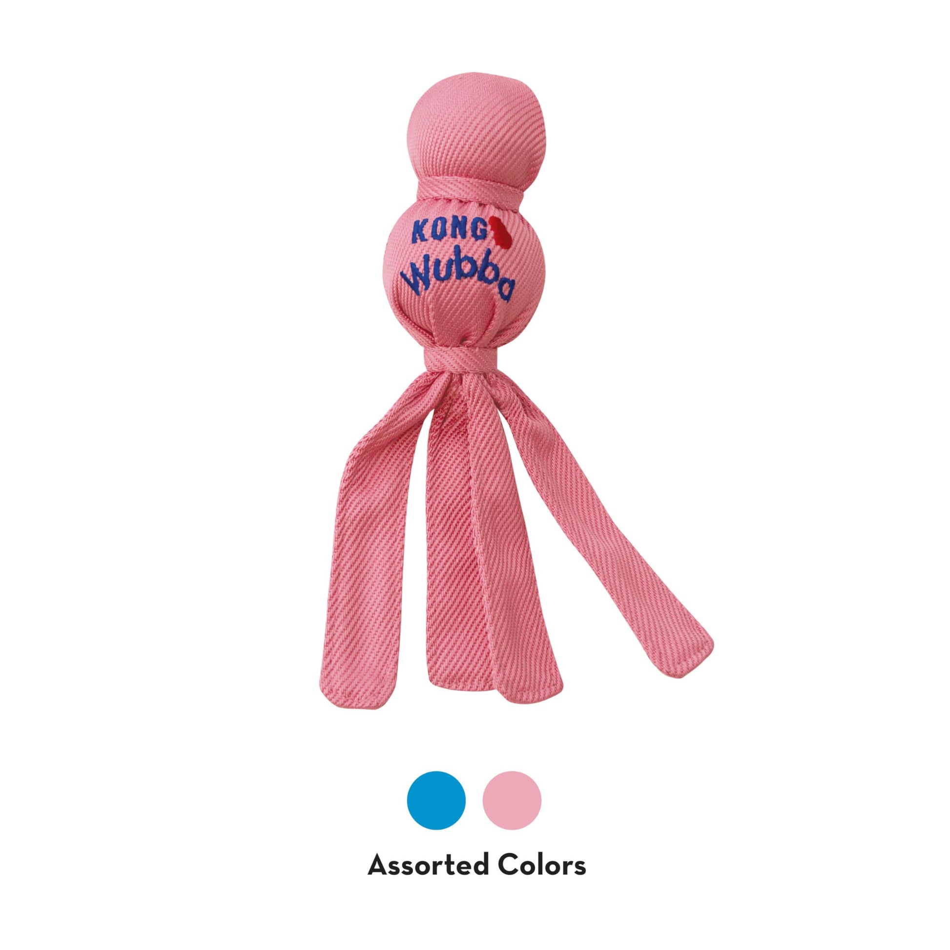 Kong Wubba Puppy Toy (Assorted Colours), Pack of 1