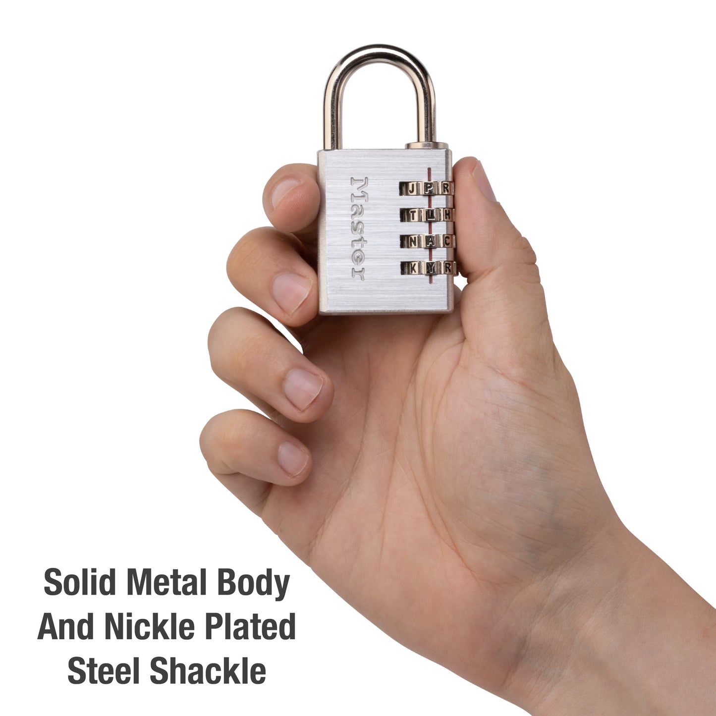 Candado Combinación Master Lock Aluminio Personalizable