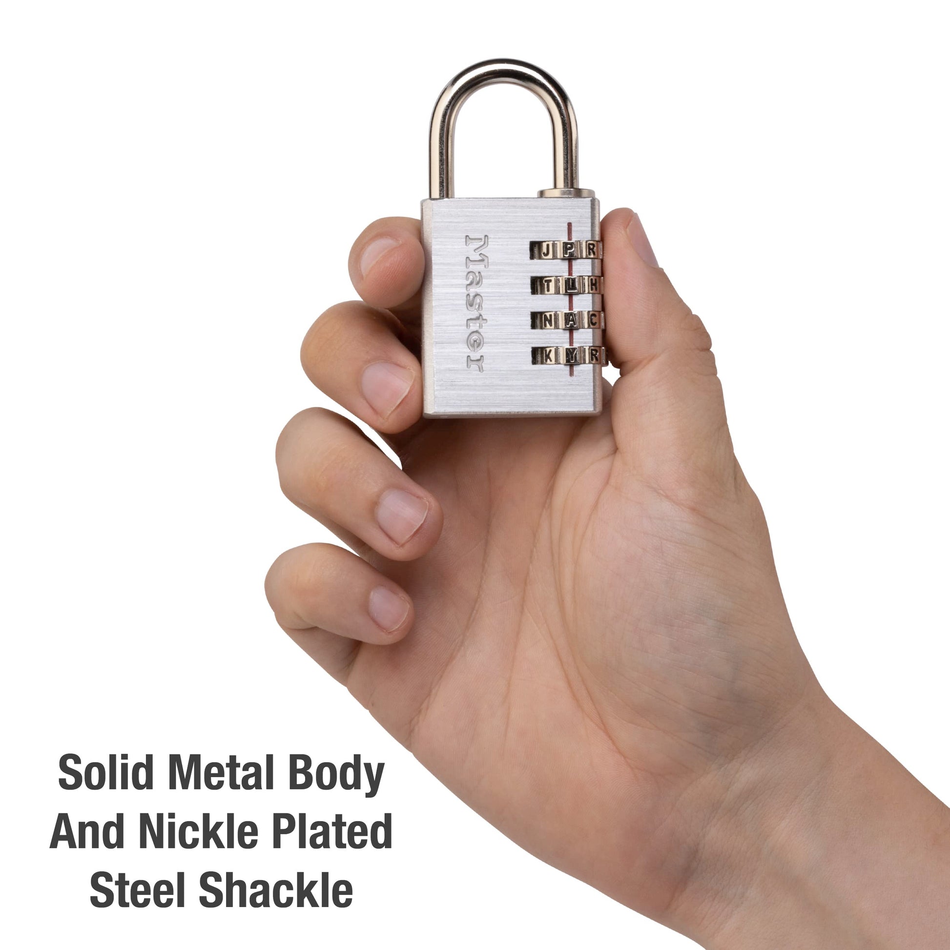 Candado Combinación Master Lock Aluminio Personalizable