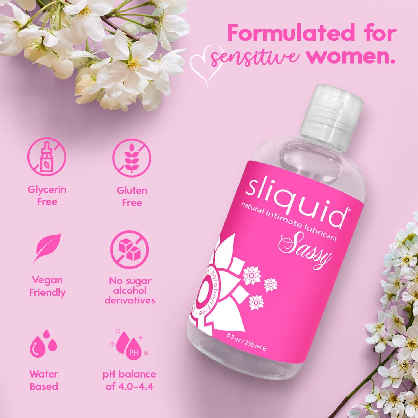 Gel Lubricante Sliquid Naturals Sassy