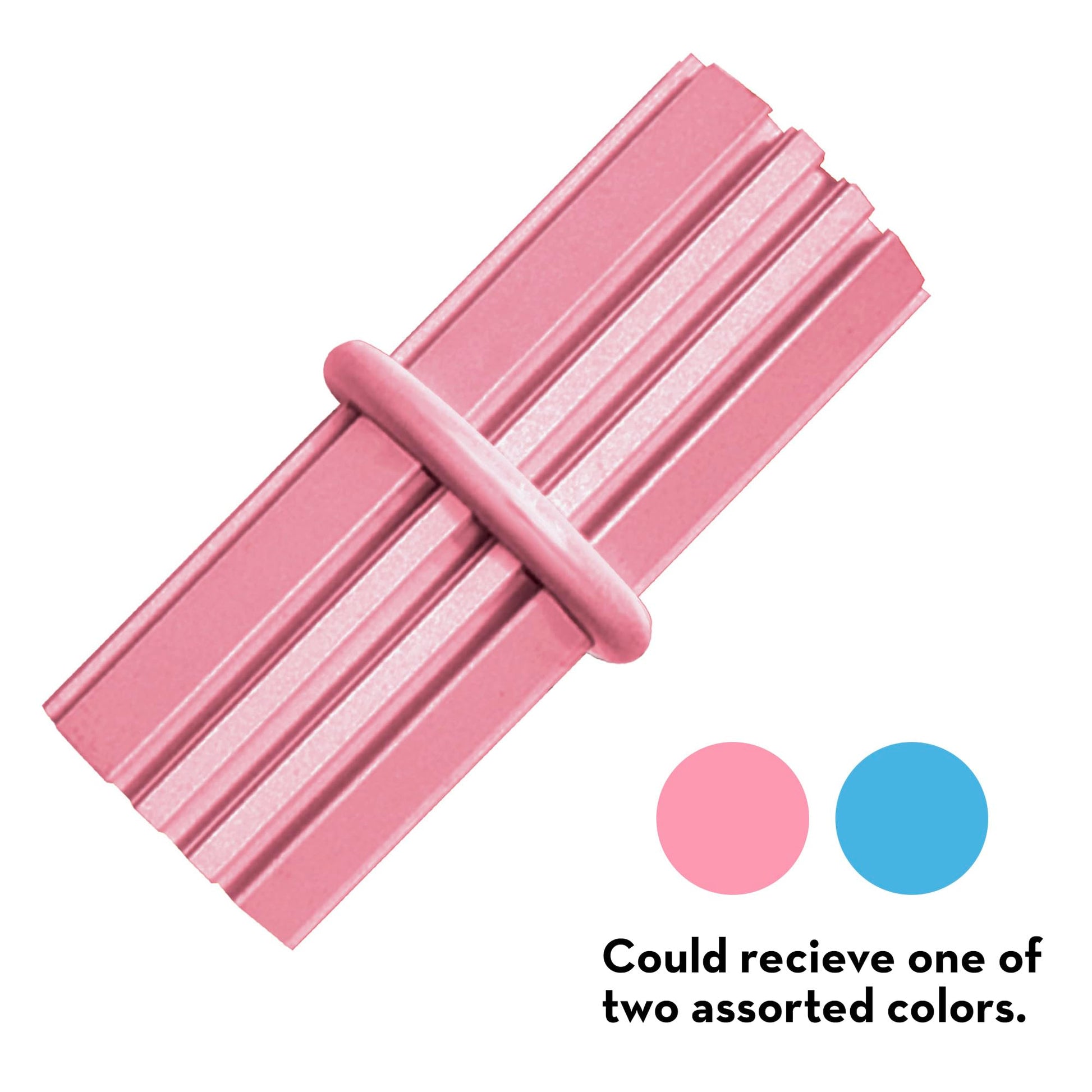 KONG Puppy Teething Stick Dog Toy, Medium, Assorted Pink/Blue