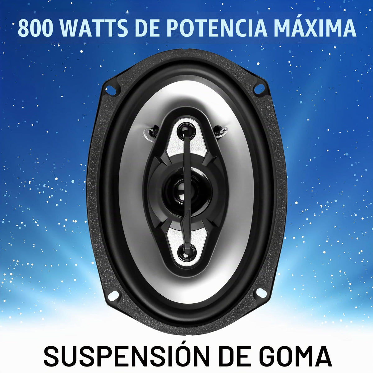 Altavoces Coaxiales Boss Audio Onyx 800-watt Negro 4 Vías para Auto