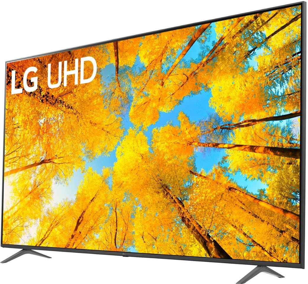 LG Pantalla 86 Pulgadas Class 4K UHD 2160p LED Smart Web0S22 TV con Optimizador De Juegos/Alerta Deportiva/Funciona con Alexa y Asistente Google 86UQ7070ZUD (Reacondicionado)