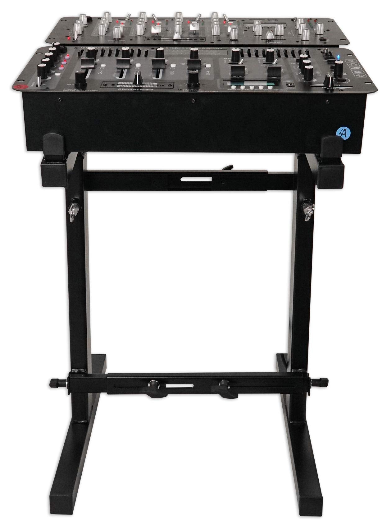 Soporte Mezclador Portátil Rockville Ajustable en Altura y Ancho
