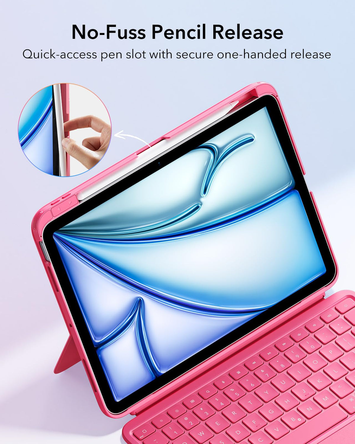 Funda iPad ESR A16 Ultraligera con Teclado para 11/10 Generación
