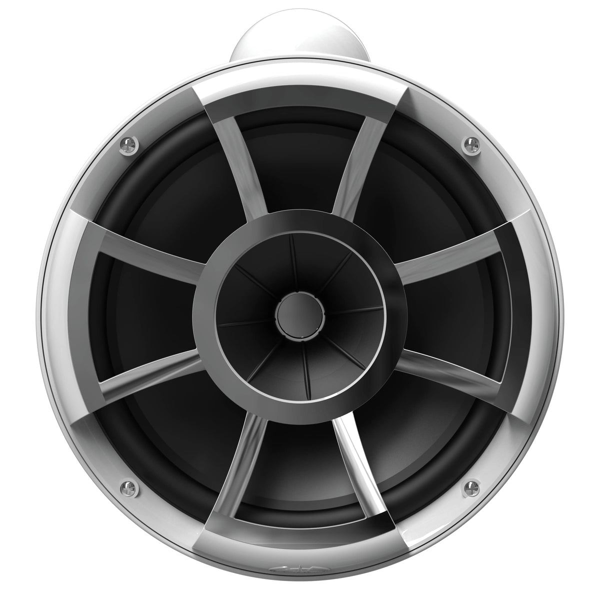 Altavoces de Torre Wet Sounds Blancos 10 Pulgadas Serie Revolution con Abrazaderas de Aluminio para Diámetro de Tubo 1 7/8 a 3 Pulgadas