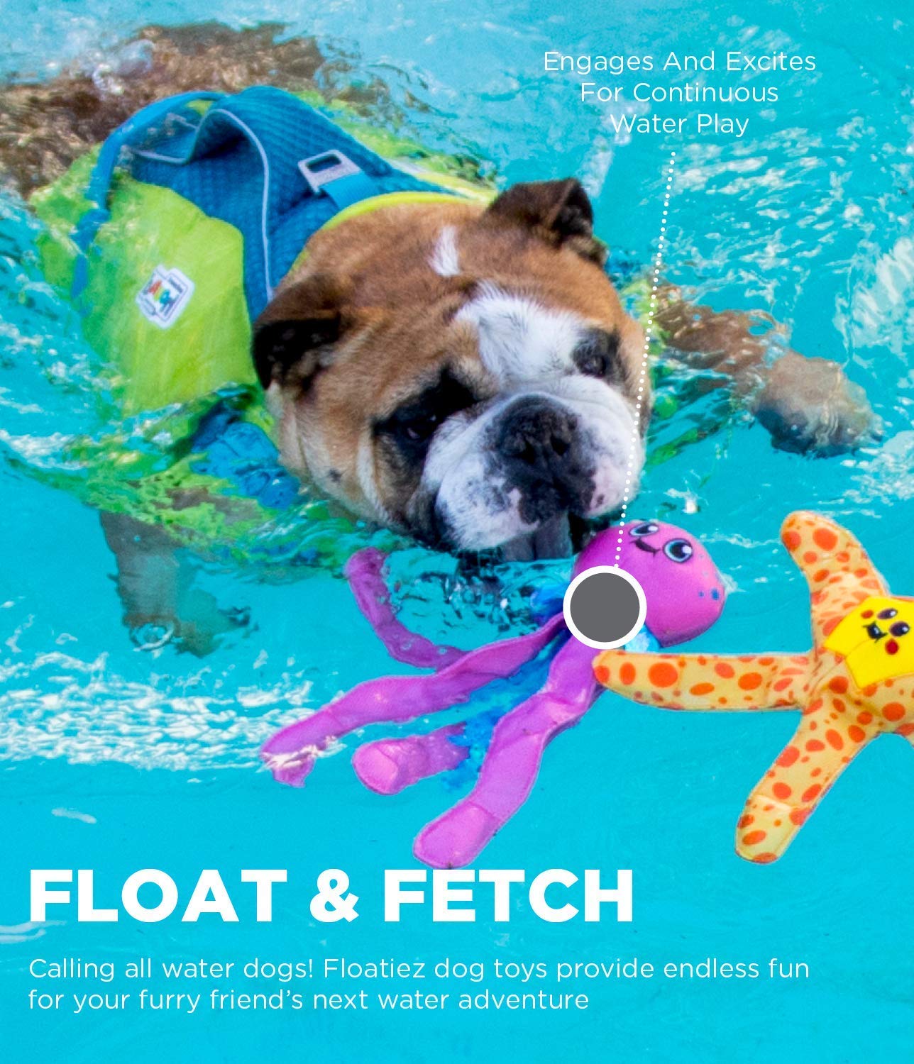 Juguete para Mascotas Outward Hound Narwhal Floatiez 67875