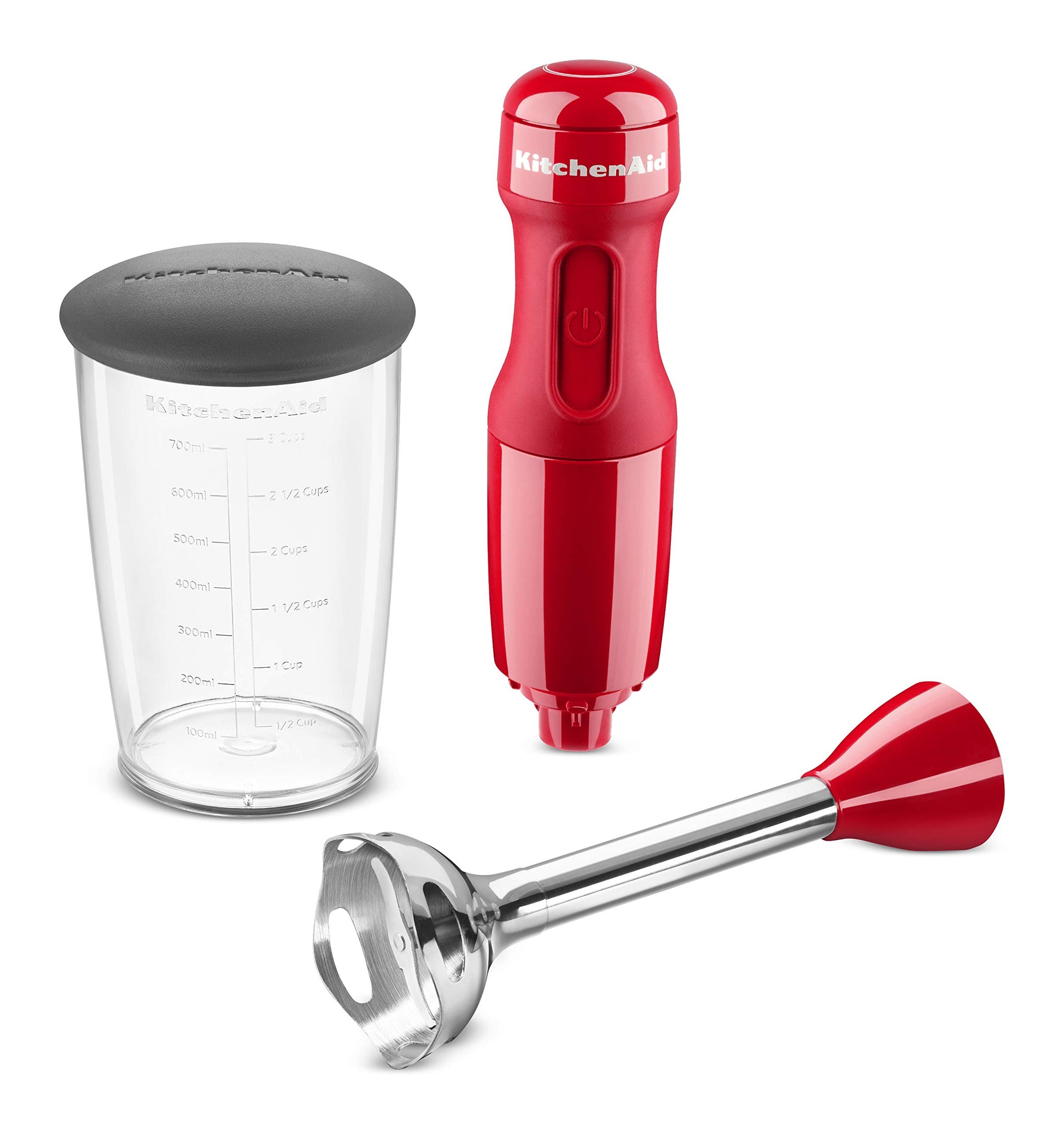 KitchenAid KHB1231QHSD 100 Year Edition Queen of Hearts Hand Blender 3 Speed Passion Red