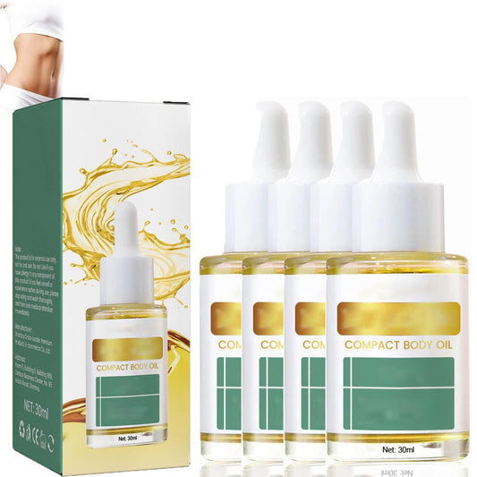 Beauty Women Collagen Lifting Body Oil, Beauty Lady Collagen Lifting Body Oil, Collagen Serum for Face, Neck, Decollete, Upper Arms, Reduces Fine Lines (4Pcs)